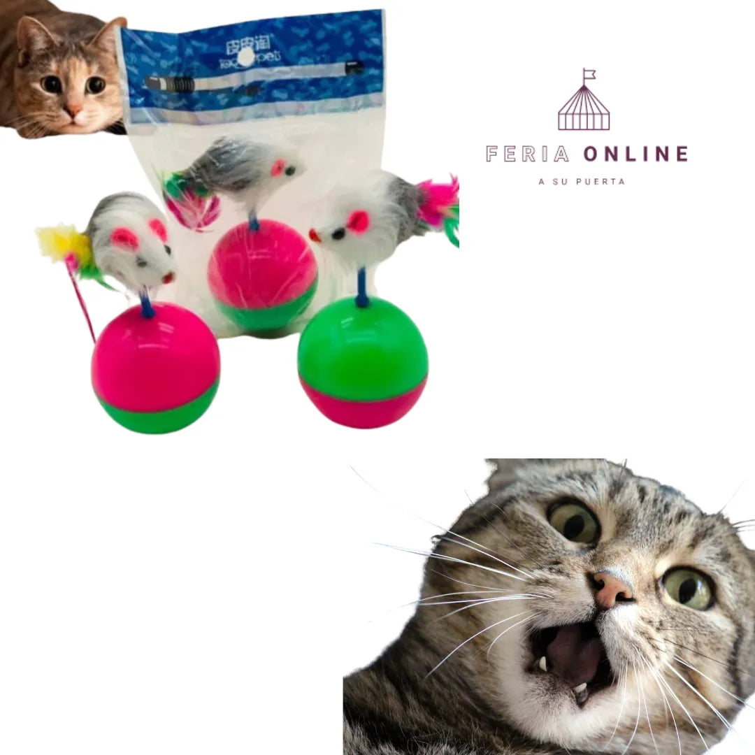 Juguetes para gatos