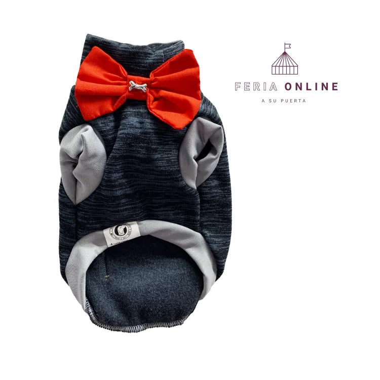 Camisa Cuello Tortuga con Corbatín