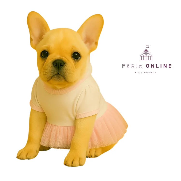 Vestido Tutú con Chaqueta para Mascotas