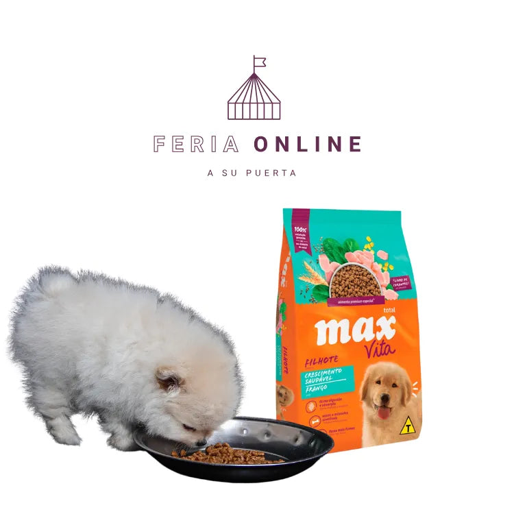 Max Vita Perros Cachorros Crecimiento Saludable