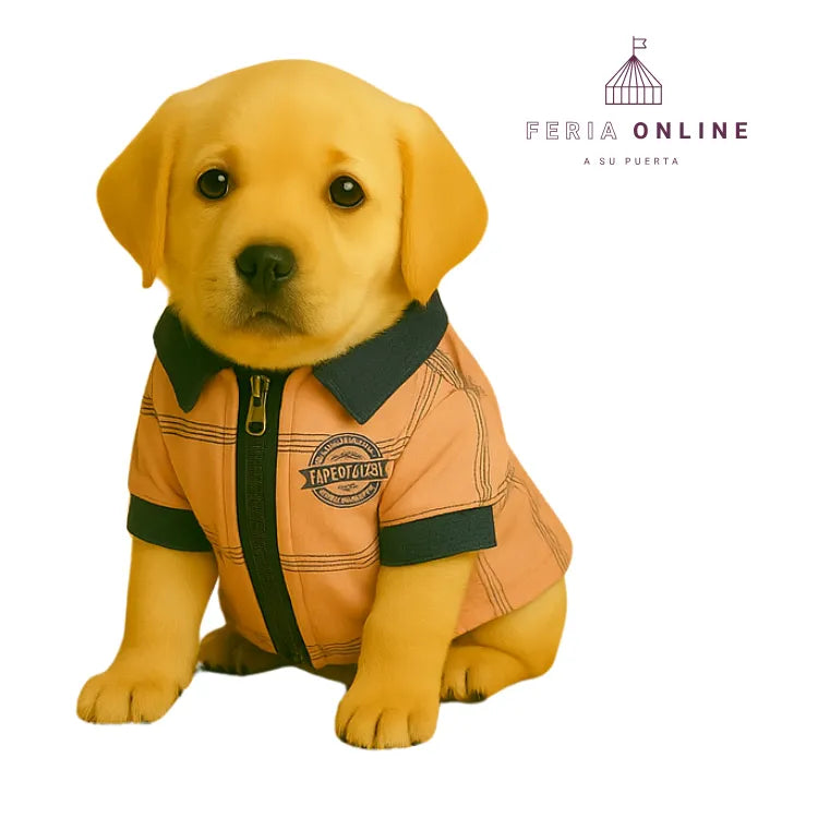 Camisa con Cierre para Mascotas
