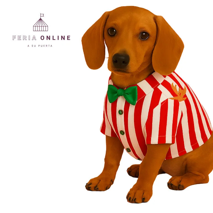 Camisa Rayas Rojas