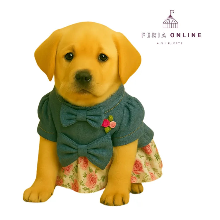 Vestido Primavera para Mascotas