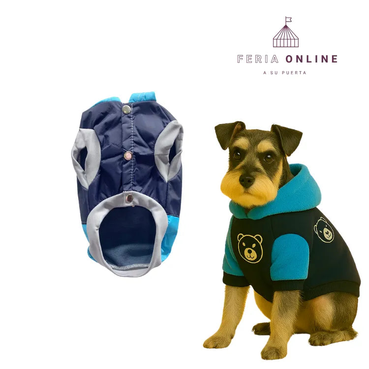 Chaqueta Combinada Para Mascotas