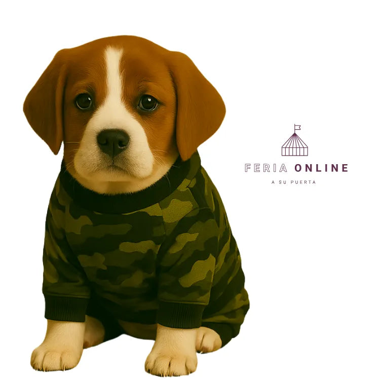 Buzo En Algodón Estampado Para Mascota