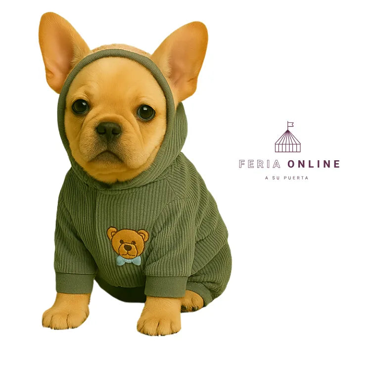 Chaqueta En Corduroy Para Mascota