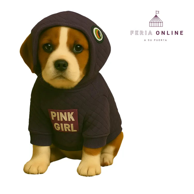 Buzo En Burda Con Bolsillo Unisex