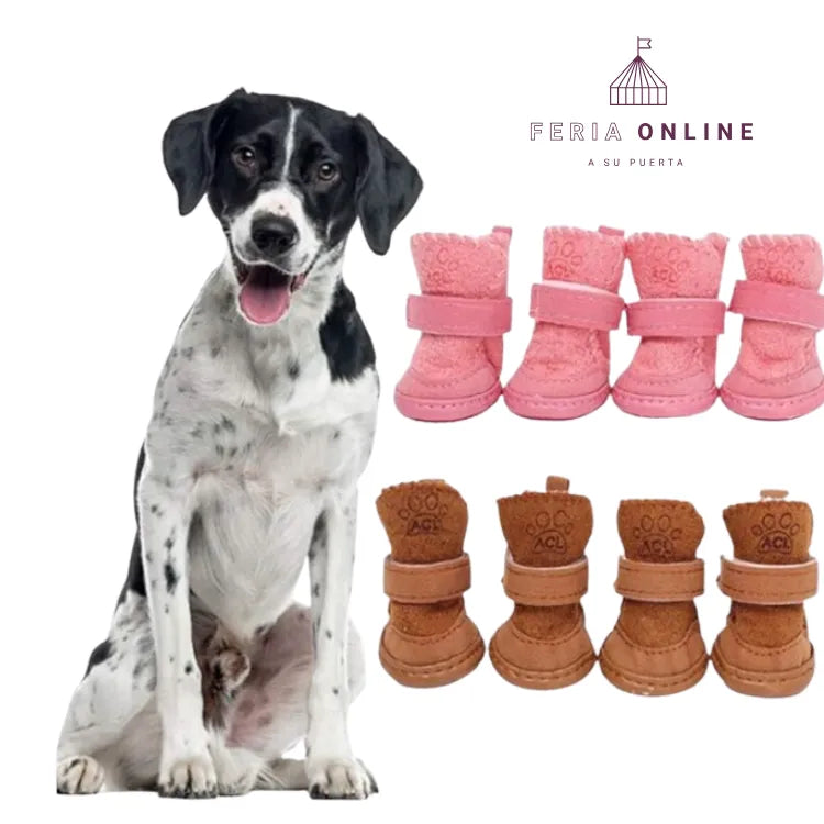 Zapatos Lanudos Para Mascota