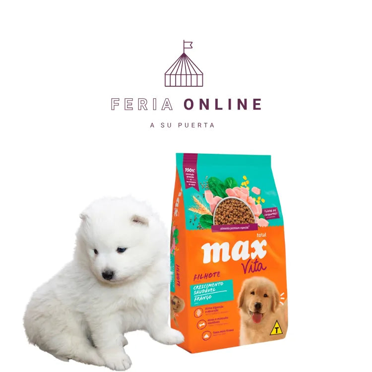 Max Vita Perros Cachorros Crecimiento Saludable