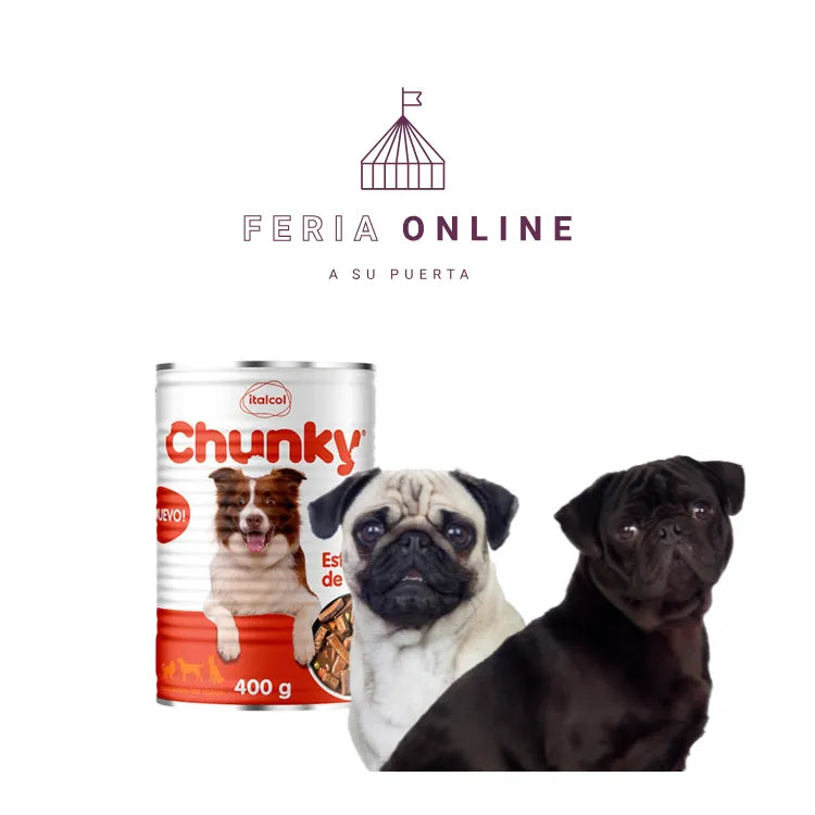 Chunky DeliDog Comida Húmeda Estofado de Res