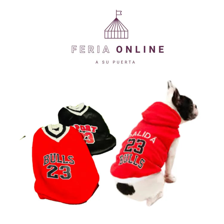 Camisilla Basketball Para Mascotas