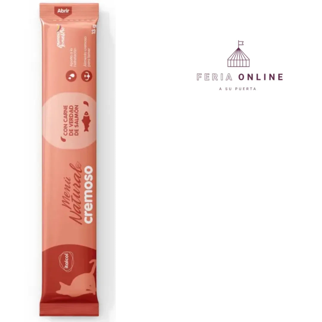 Menú natural cremoso sachet X6