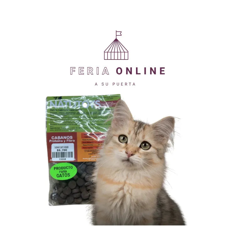 Cábanos Para Gatos x 50GR