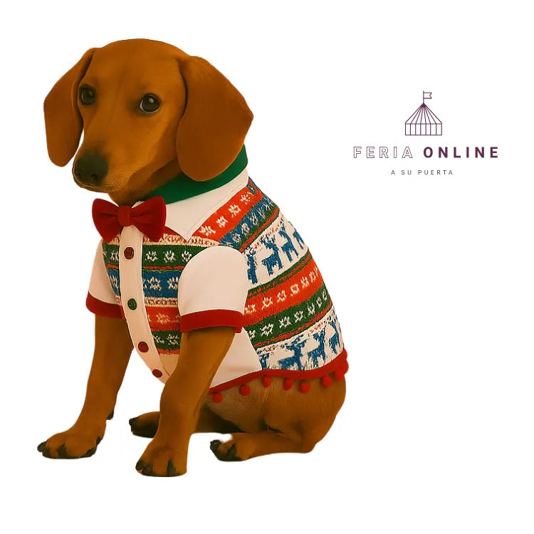Camisa Chaleco Navidad