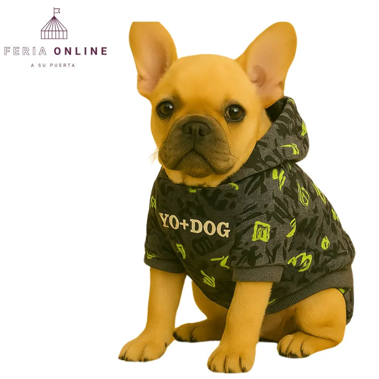 Buzo Capota Estilo Urbano Para Mascotas