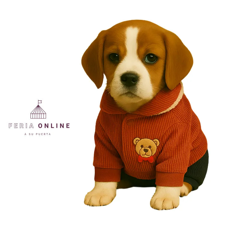 Chaqueta En Corduroy Para Mascota