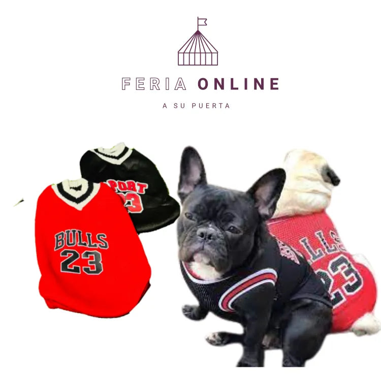 Camisilla Basketball Para Mascotas