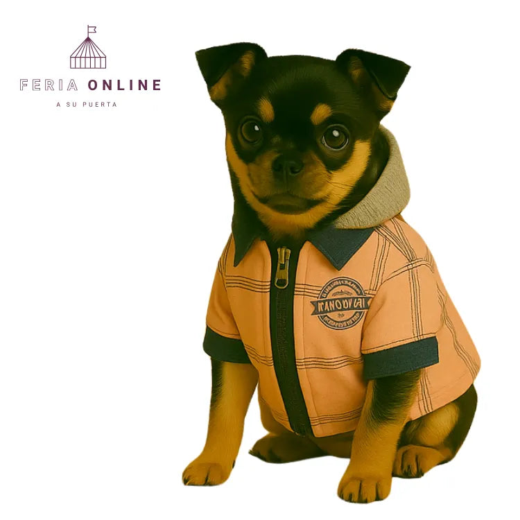 Camisa con Cierre para Mascotas