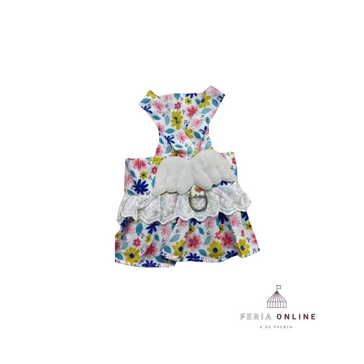 Vestido Con Alas Para Mascota