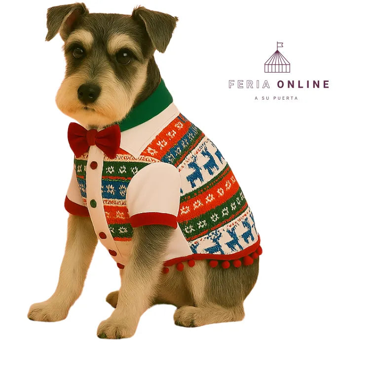 Camisa Chaleco Navidad