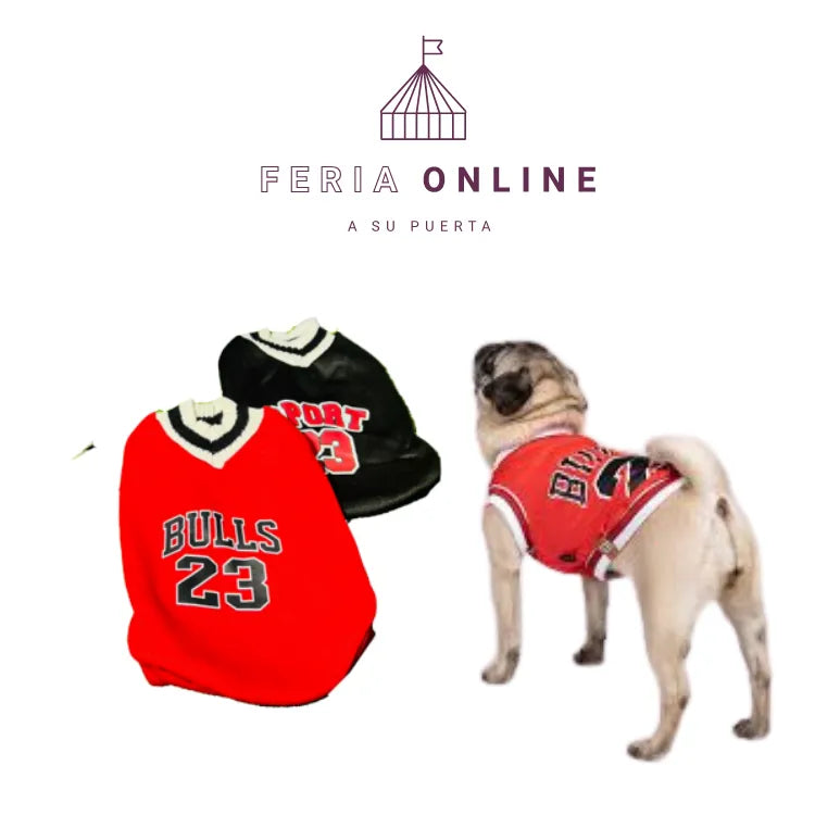 Camisilla Basketball Para Mascotas