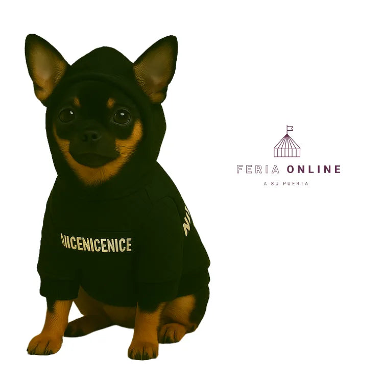 Buzo En Burda Con Bolsillo Unisex