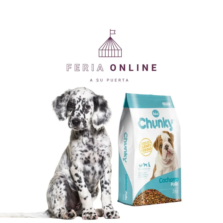 Chunky Perros Cachorros Pollo y Arroz