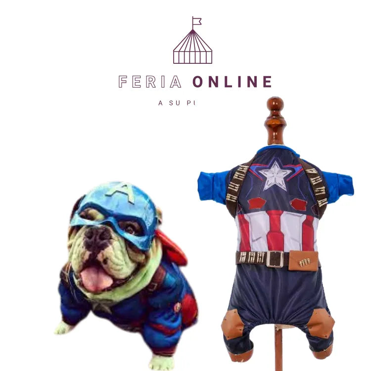 DISFRAZ CAPITAN AMERICA