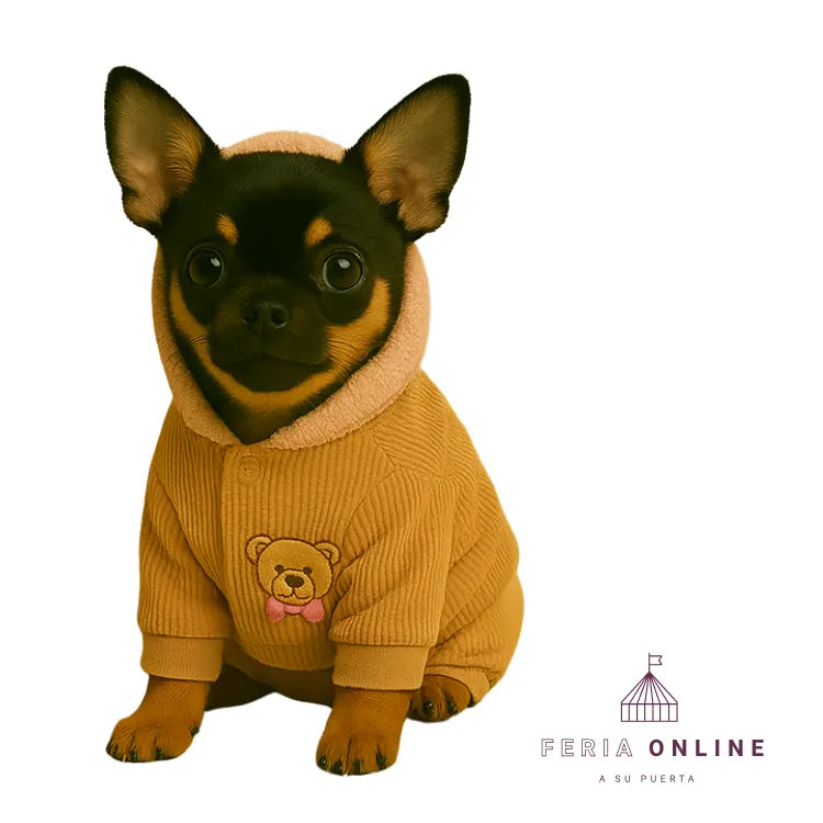 Chaqueta En Corduroy Para Mascota