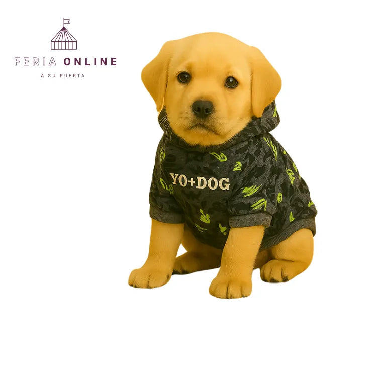 Buzo Capota Estilo Urbano Para Mascotas