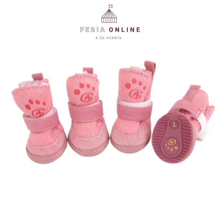 Zapatos Lanudos Para Mascota