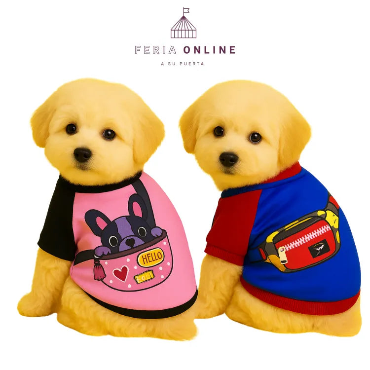 Buzo Estampado Para Mascotas