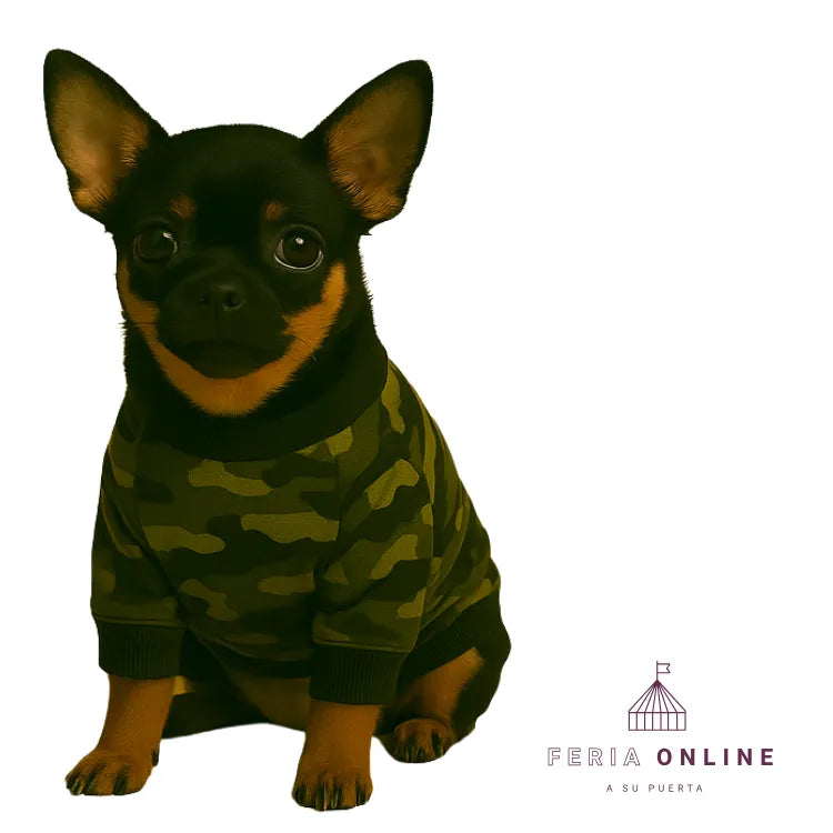Buzo En Algodón Estampado Para Mascota