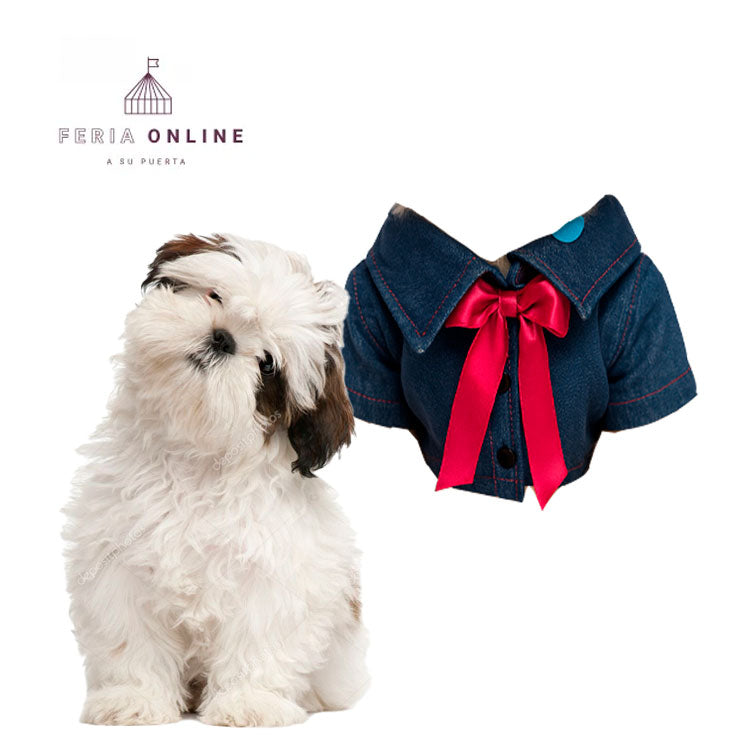 Camisa Botones Para Mascota
