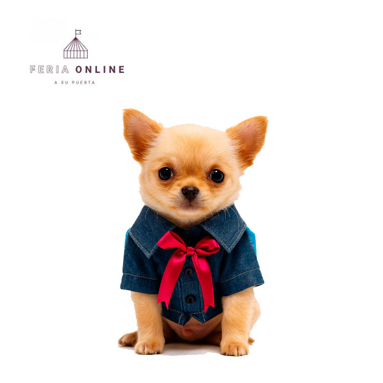 Camisa Botones Para Mascota