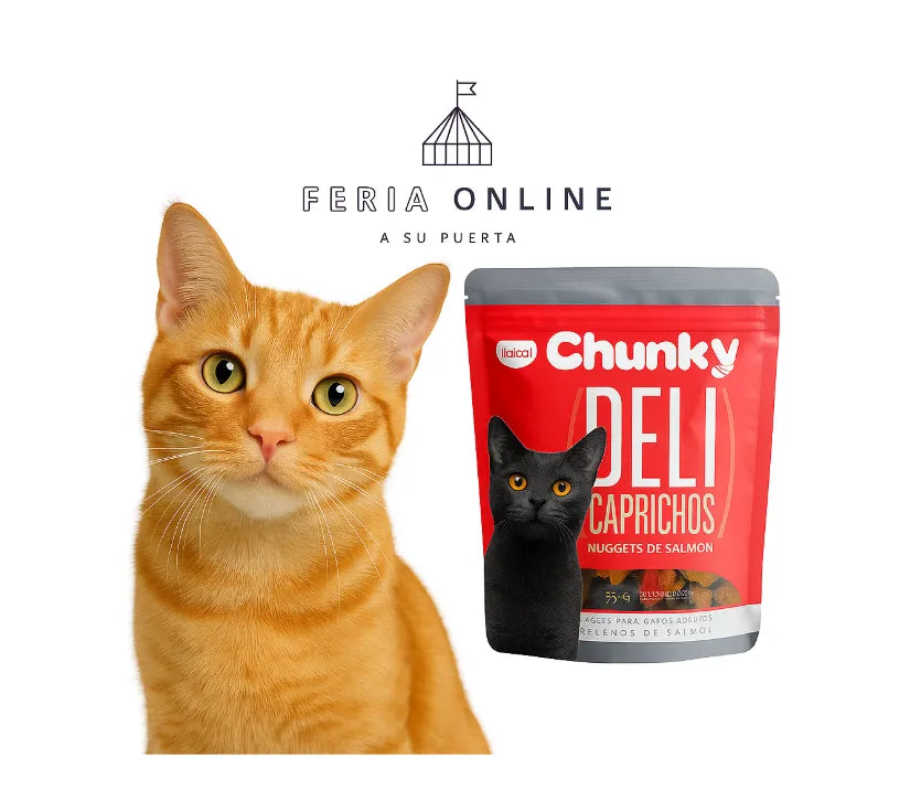 Chunky Delicaprichos Gatos Salmón
