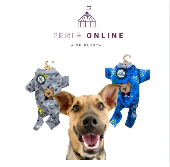 Pijama Térmica Cuerpo Completo Para Mascotas