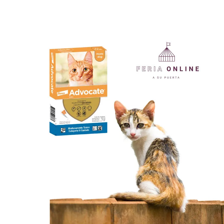 Advocate - Gatos Hasta 4 y 8kg.
