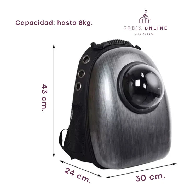 Bolso Astropet con Burbuja