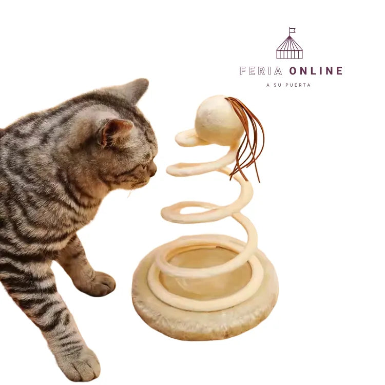 Juguete Con Resorte Para Gatos