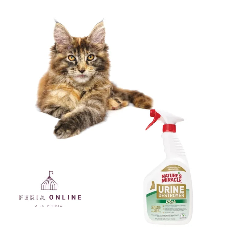 Nature Miracle Destructor de Orina Plus para Gato