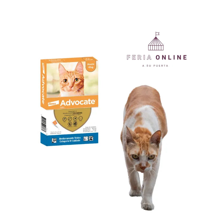 Advocate - Gatos Hasta 4 y 8kg.