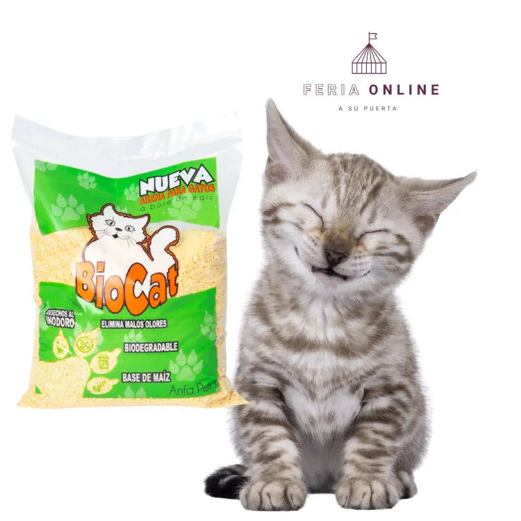 Arena Biocat Menta Limón x 2 KG