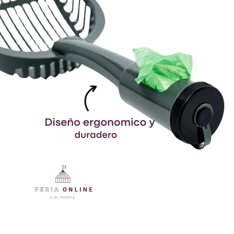 Pala Recogedera con Portabolsa
