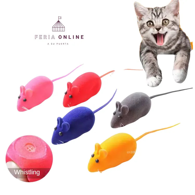 Ratoncitos Chillones Para Gatos