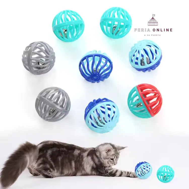 Pelotas Para Gato Rejilla 4 CM