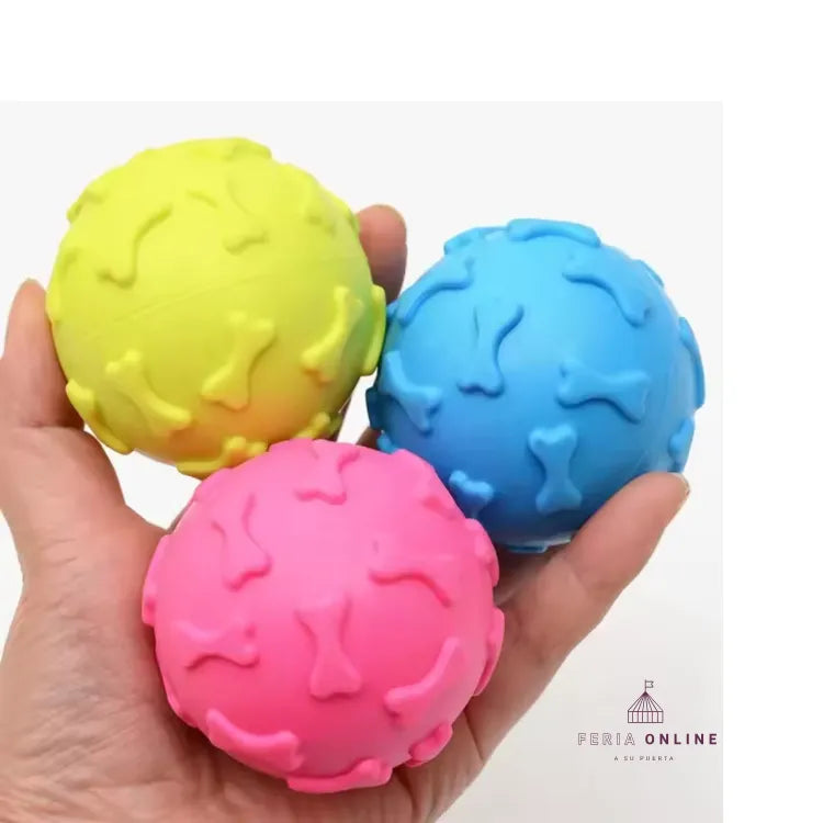 Pelota Con Sonido Para Mascotas