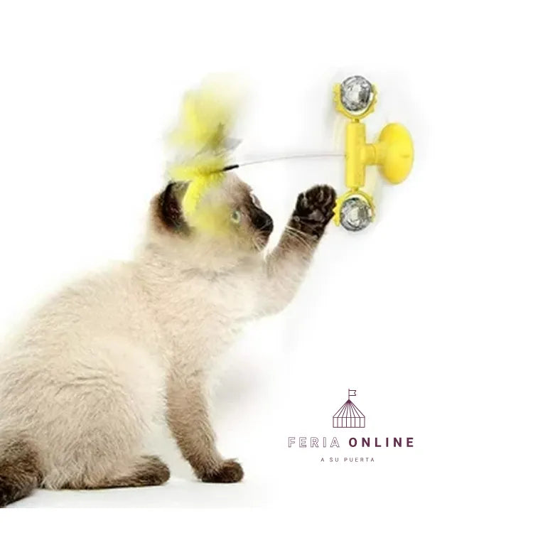 Molino de Viento para Gatos