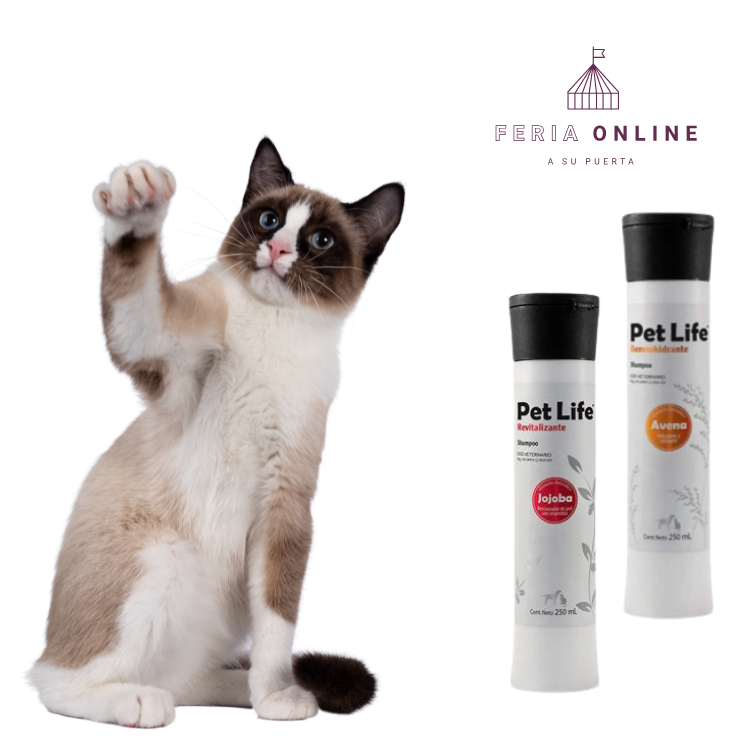 Pet Life Shampoo 250 ML Avena y Jojoba