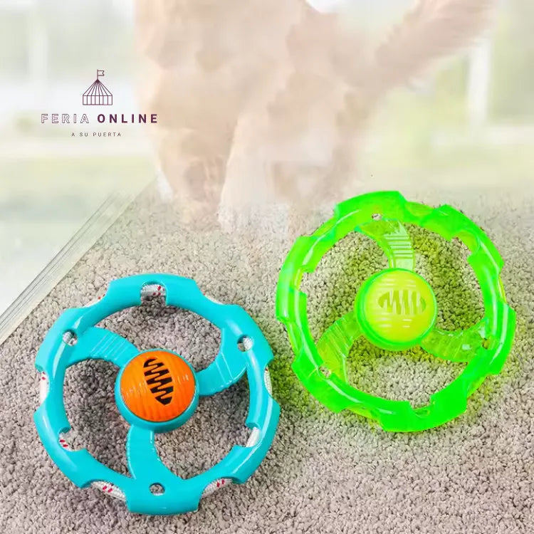 Juguete Tpr Chillón, Lazo, Frisbie Y Premio